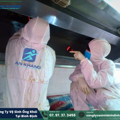 Dịch vụ vệ sinh đường ống khói bếp tại Quy Nhơn Bình Định